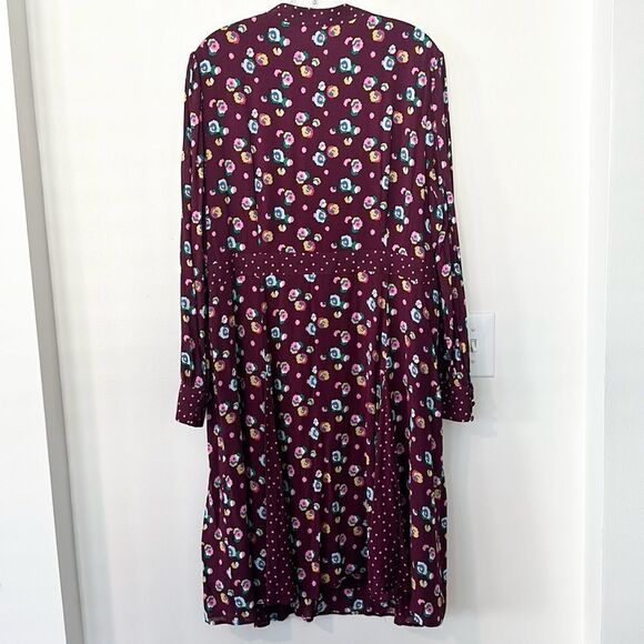 Boden Christina Floral Midi Dress 20-22L - Picture 6 of 10